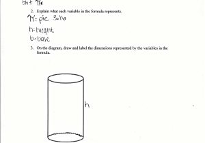 Volume Of Cones Cylinders and Spheres Worksheet Answers and Volume A Cylinder Word Problems Worksheet Image Collections
