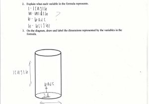 Volume Of Cones Cylinders and Spheres Worksheet Answers with Volume A Cylinder Word Problems Worksheet Image Collections