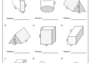 Volume Of Prisms Worksheet as Well as 36 Best Geometry Worksheets Images On Pinterest
