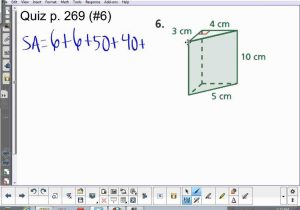 Volume Of Rectangular Prism Worksheet and Triangular Prism Surface area and Volume