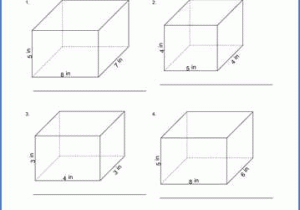 Volume Rectangular Prism Worksheet Answers as Well as Geometry Surface area and Volume Worksheet Answers Worksheets for