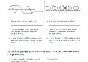 Wave Interactions Worksheet Answers with Crosswordaves Puzzle Pdf Teaching the Kid Middle Schoolaveorksheet