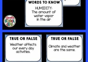 Weather and Climate Worksheets Pdf and Weather Activities Weather Powerpoint