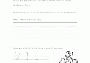 Whose Phone is This Worksheet Along with Using the Phone Worksheet Let S Learn Pinterest