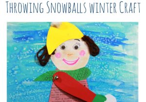 Winter Worksheets for Preschoolers as Well as Throwing Snowballs Mixed Media