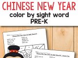 Winter Worksheets for Preschoolers with Chinese New Year Activities for Preschool Chinese New Year