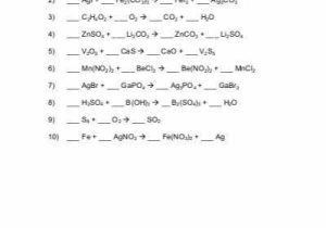 Word Equations Chemistry Worksheet Along with 58 Fresh Balanced or Unbalanced Equations Worksheet Answers – Free