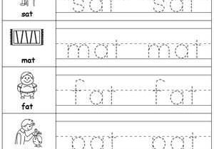Word Family Worksheets Kindergarten or 11 Best Handwriting Images On Pinterest
