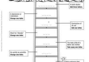 Word Ladder Worksheets for Middle School together with Word Ladder Worksheets for Fourth Grade Choice Image Worksheet