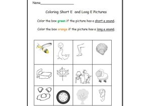 Words with the Same Vowel sound Worksheets Along with Long E Vowel sound Literacy Center Activities & Worksheets