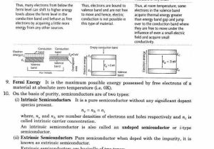 Work Energy and Power Worksheet Answers Physics Classroom Also Important Questions for Cbse Class 12 Physics Semiconductor Diode