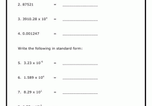 Worksheet 2 Scientific Notation Answers and Scientific Notation Worksheet Multiple Choice Kidz Activities