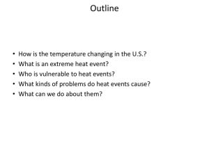 Worksheet Heat and Heat Calculations as Well as Extreme Heat the Health Effects Of Climate Change Ppt Dow