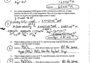 Worksheet Motion Problems Part 2 Answer Key with Collection Of Worksheet On solubility Calculations