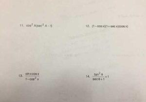Worksheet the Basic 8 Trig Identities Along with Trigonometry Archive January 10 2018