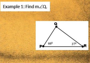 Worksheet Triangle Sum and Exterior Angle theorem Answers Along with Geometry Video 51 Triangle Angle Sum theorem