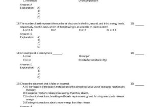 Worksheets Don T Grow Dendrites Pdf with Groß Anatomy and Physiology Multiple Choice Test Bilder