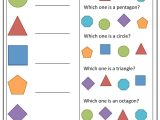Worksheets for Children Along with Preschool Worksheet Learning Shapes
