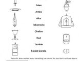 World Religions Worksheets Also Interactive Church tour Worksheet