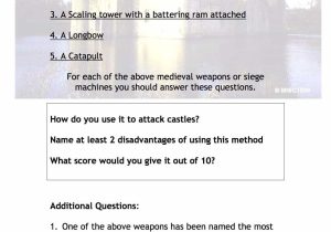 World War 2 Worksheets with Answers Also Most Effective Method Of attacking Stone Castles Worksheet