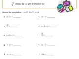 Writing Algebraic Expressions Worksheet Pdf with Primaryleap Simple Algebraic Expressions Worksheet