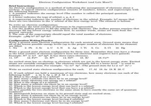 Writing Electron Configuration Worksheet Answer Key or Electron Configuration Worksheet Answer Key Gallery Worksheet Math