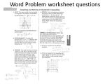 Writing Equations From Word Problems Worksheet or Word Problem Worksheet Questions Ppt Video Online