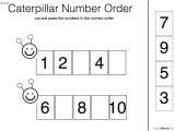Writing Integers Worksheet with Preschool Number Worksheets Cut and Paste the Best Worksheet