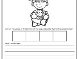 Writing Sentences Worksheets for 1st Grade and Free Sentence Building Has 10 Pages Of Sentence Building