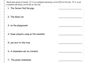 Writing Sentences Worksheets for 1st Grade or 15 Best Of First Grade Writing Plete Sentences