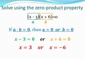 Zero Product Property Worksheet with solving Quadratics Using Zero Product Property Worksheet Kidz